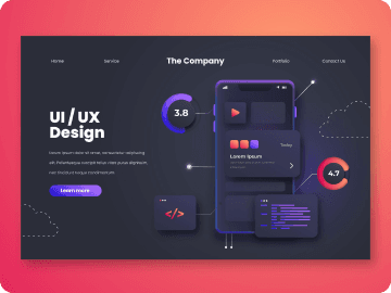 Mobile interface design preview