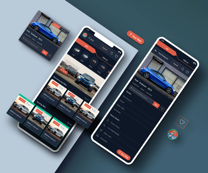 A car bidding app